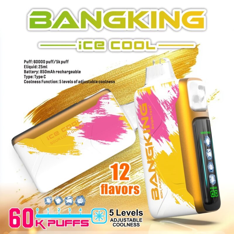 Bang King Ice Cool 60000口抛弃式電子煙