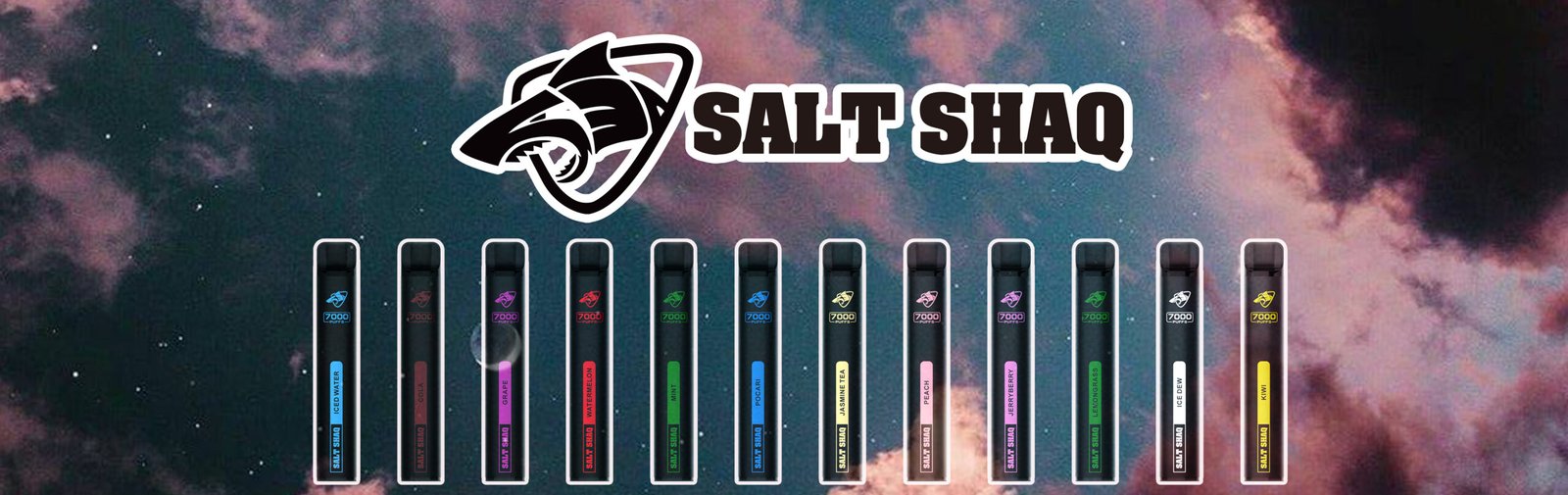 SALT SHAQ 鯊克7000口一次性拋棄式電子煙